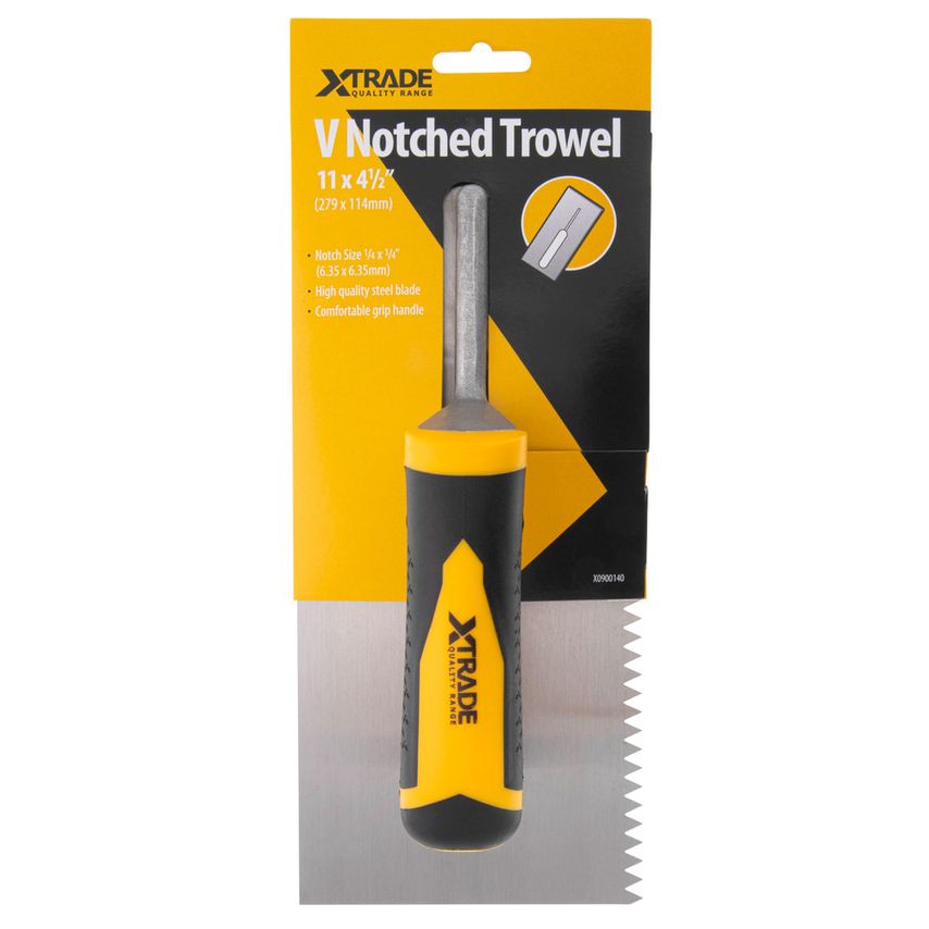 X0900140 V-Notched Trowel 11" /279mm