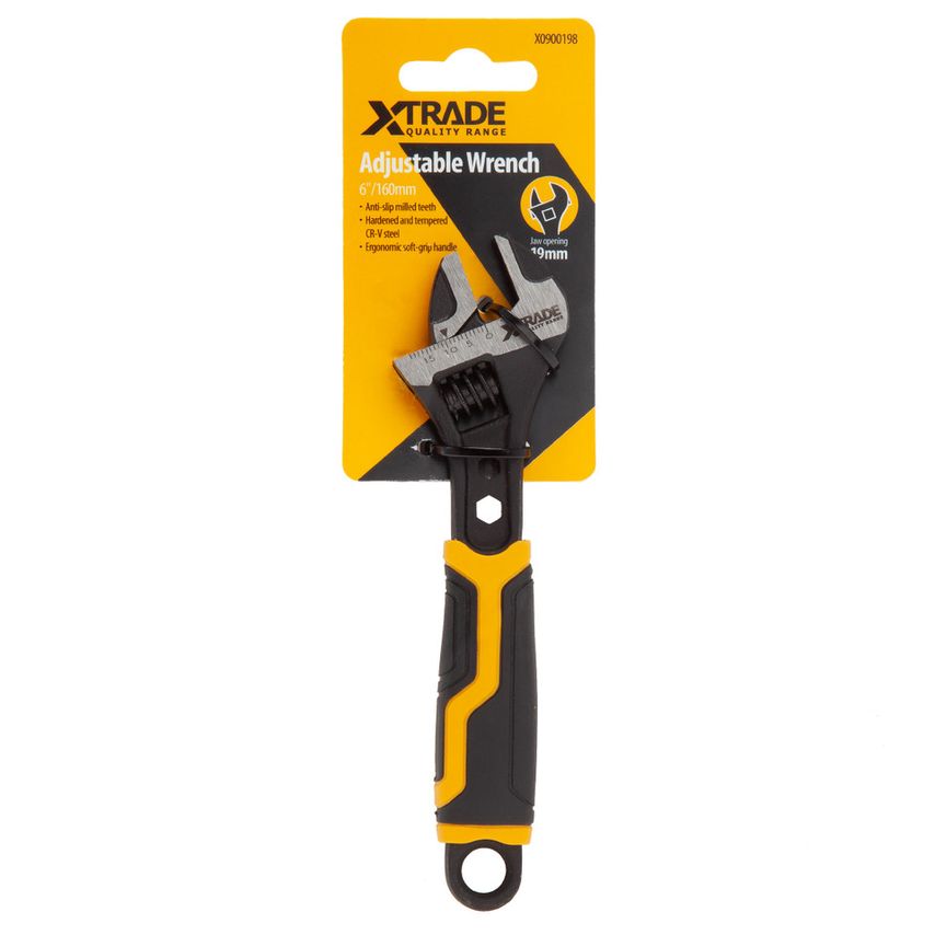 X0900198 Adjustable Wrench 6"/160mm