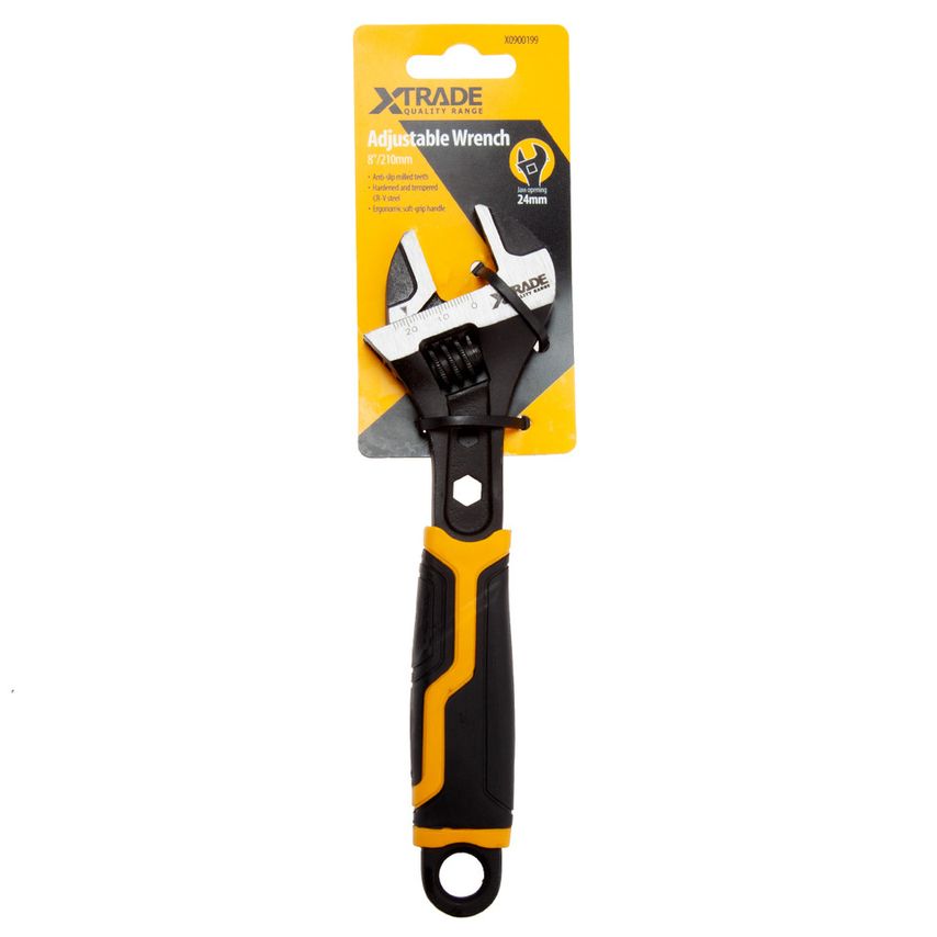 X0900199 Adjustable Wrench 8"/210mm