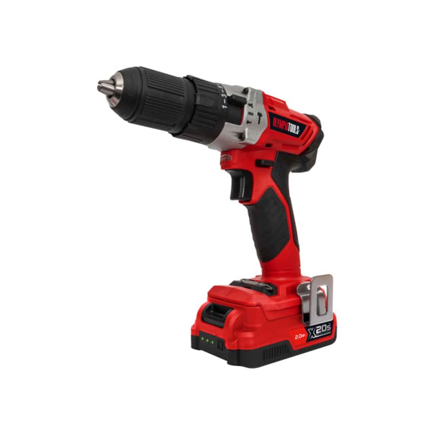 X20S Combi Drill 20V 2 x 2.0AH Li-Ion