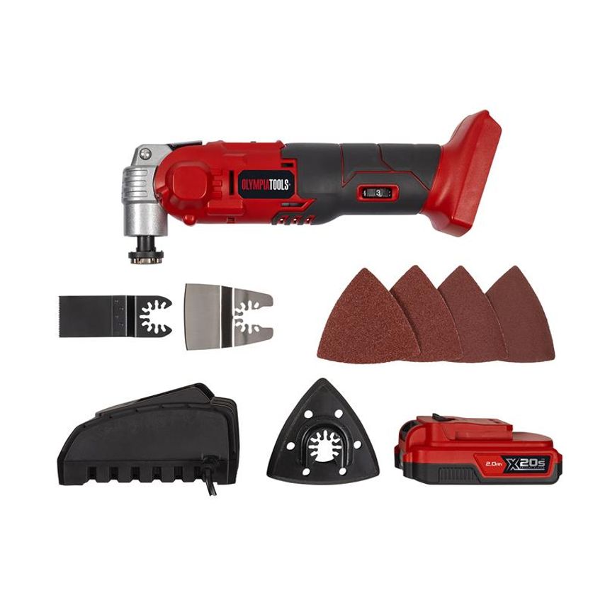 X20S Multi-Tool 20V 1 x 2.0Ah Li-ion OLPX20SMT1