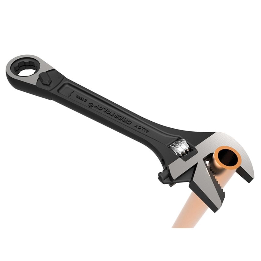 X6 Pass-Thru Adjustable Wrench Set, 11 Piece CRECPTAW8