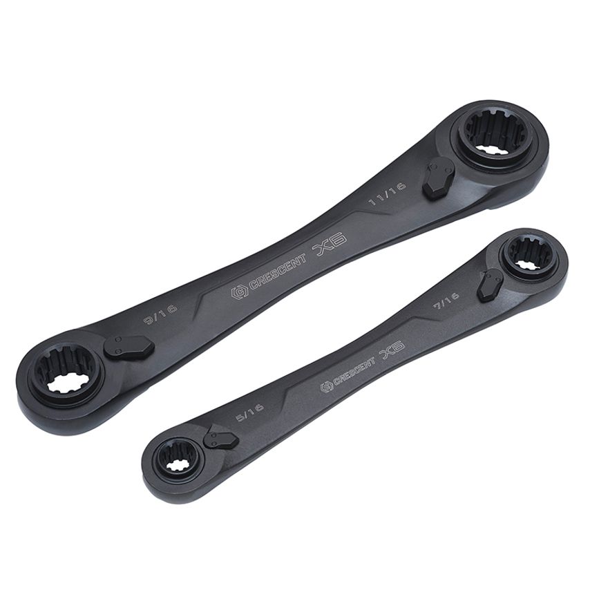 X6 Ratcheting Spanner Set, 2 Piece CRECX6DBM2
