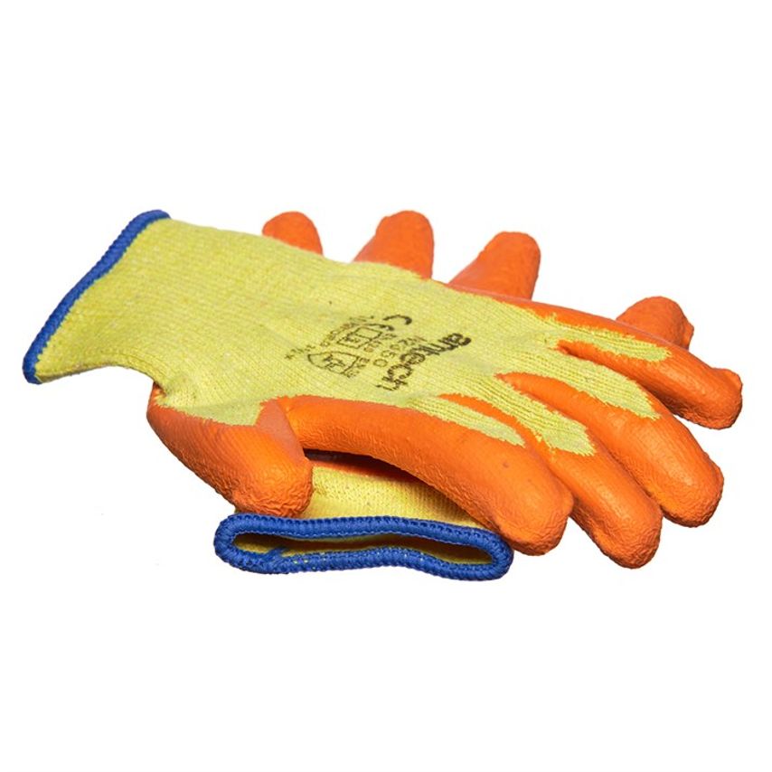 XL (Size 10) Latex Palm Coated Gloves