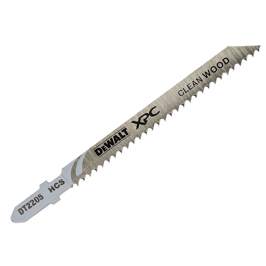 XPC HCS Wood Jigsaw Blades Pack of 5 T101B DEWDT2205QZ