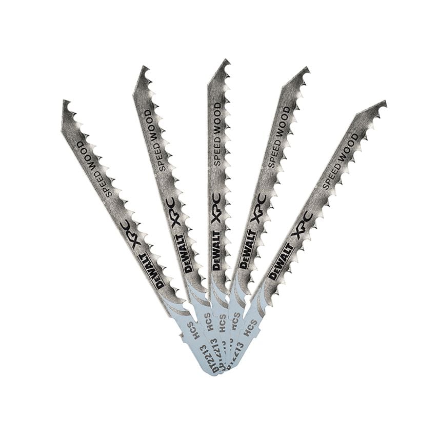 XPC HCS Wood Jigsaw Blades Pack of 5 T144D DEWDT2213QZ