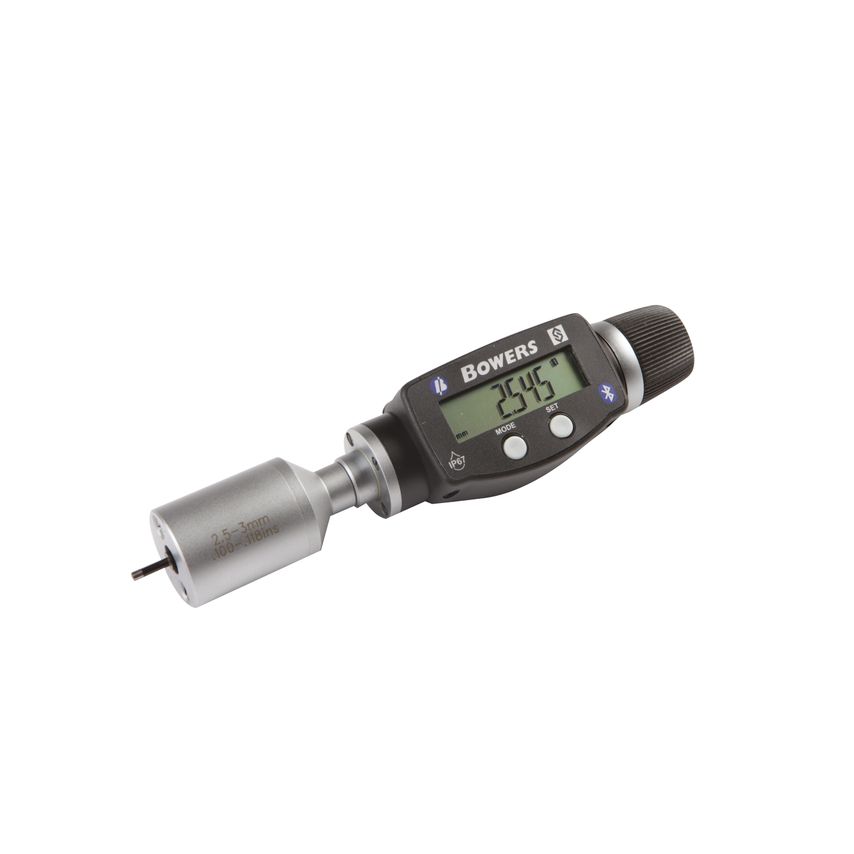 XT3 Digital Bore Gauge with Bluetooth - Metric - 2.5-3.0mm