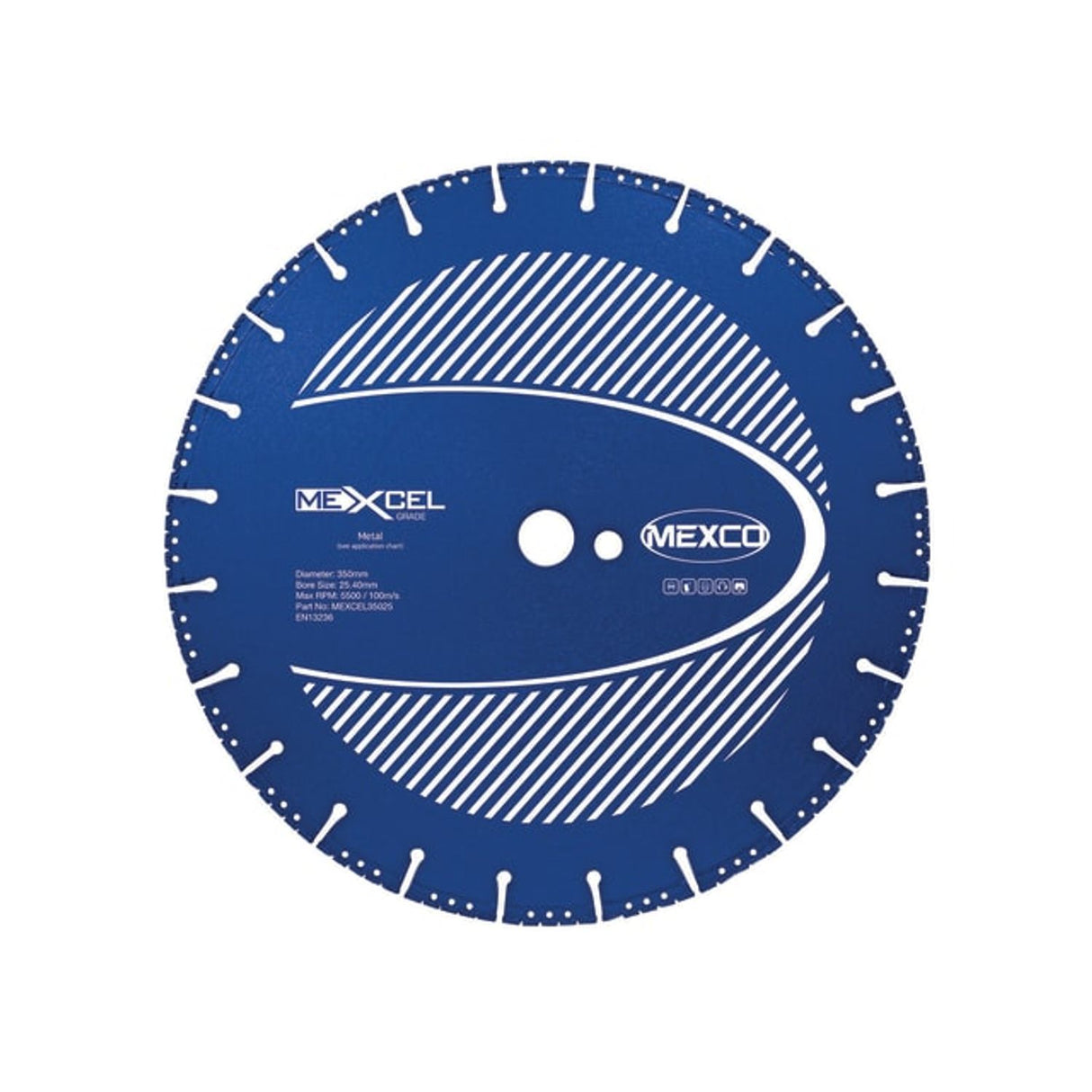 Xcel Grade Metal Cut Diamond Blade 350 x 25.4mm