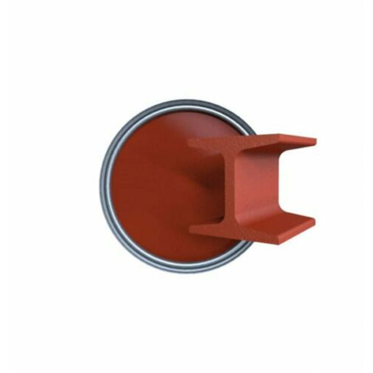 Zinc Phosphate Quick Drying Metal Primer Paint Red Oxide - 20L