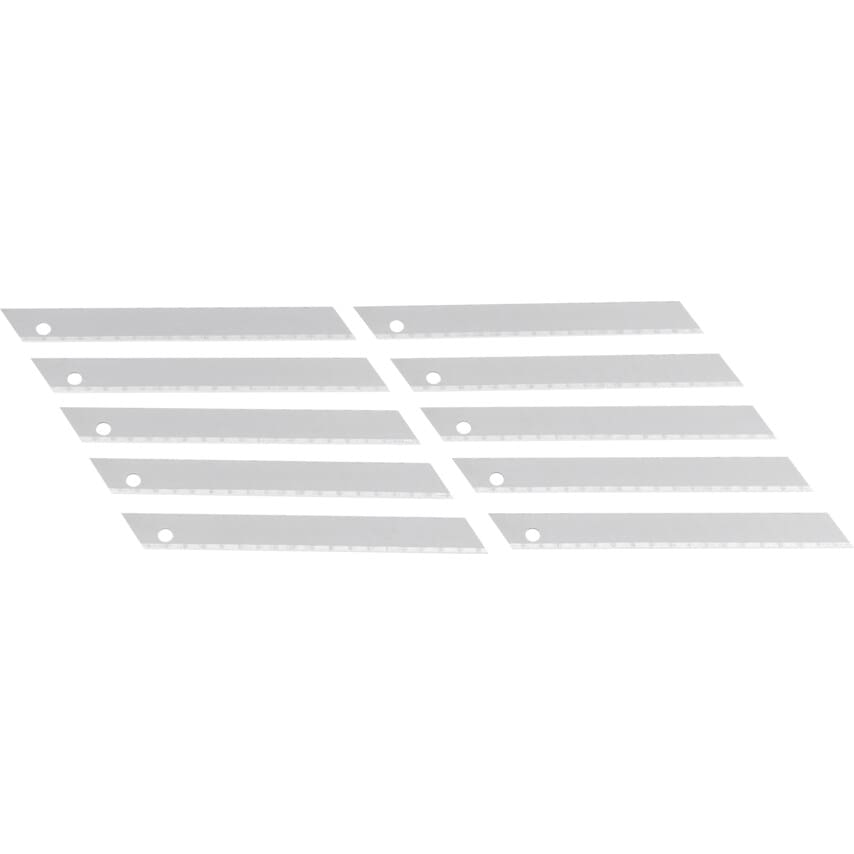 0-11-300 9mm Snap-off Blades, Pack of 10