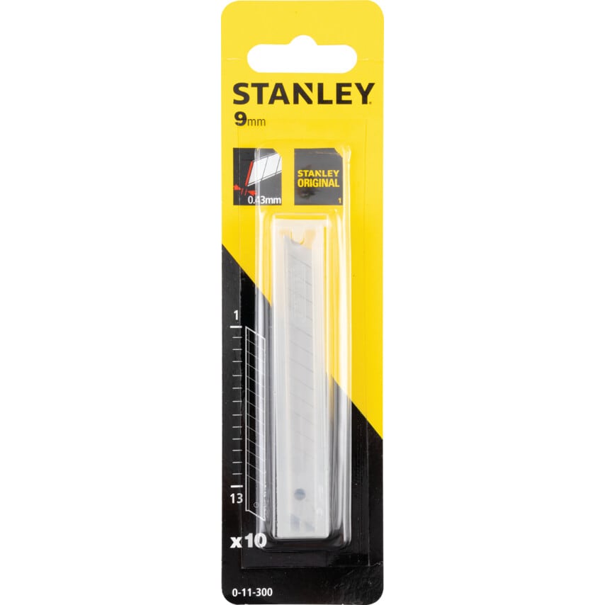 0-11-300 9mm Snap-off Blades, Pack of 10