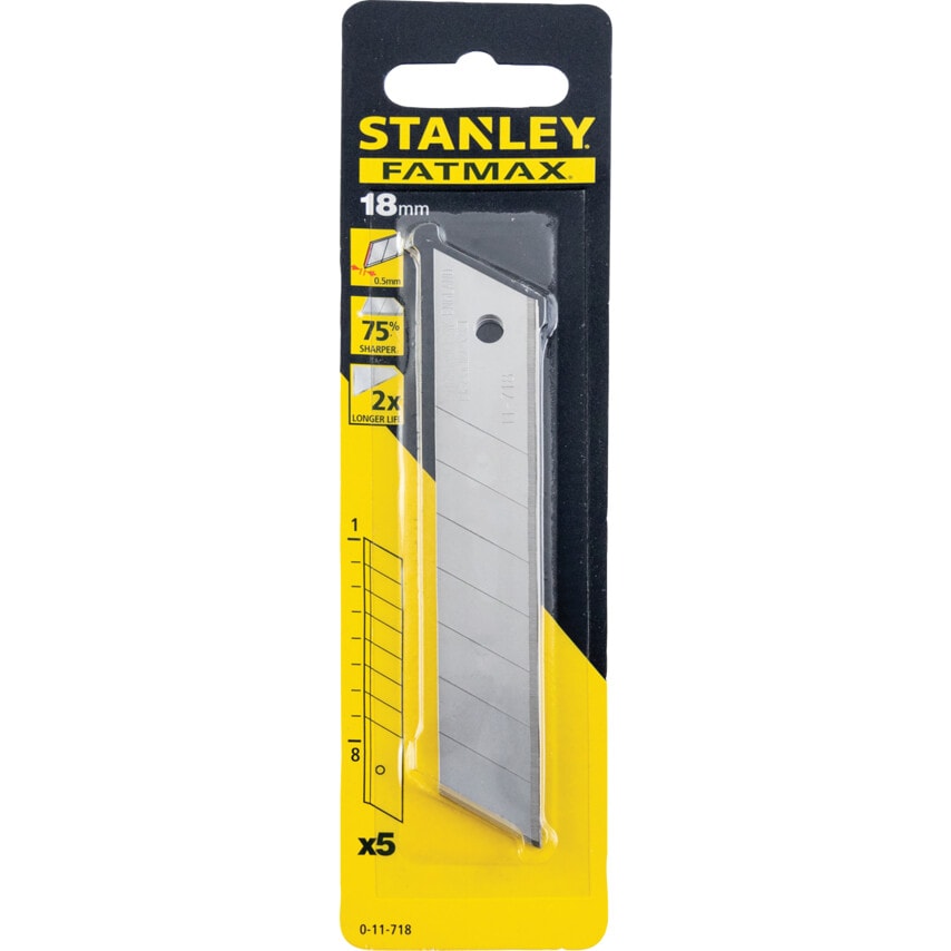 0-11-718 Fat Max Snap-off Flex Blade 18mm