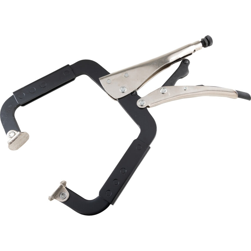 0-125mm Locking C-Clamp with Swivel Tips