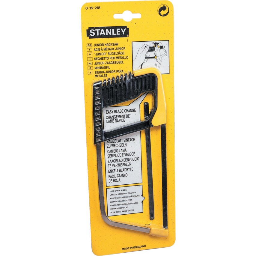 0-15-218 Junior Hacksaw-quick Release