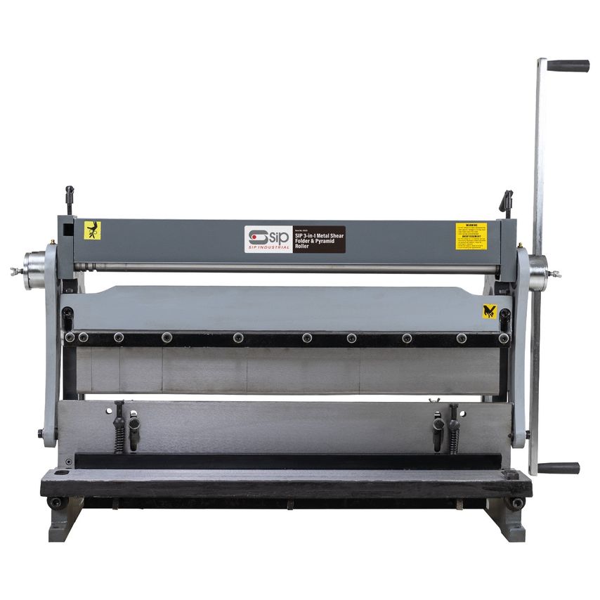 01529 3-in-1 Metal Shear, Folder & Pyramid Roller