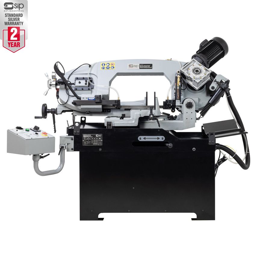 01530 15" Swivel Head Manual & Auto-Cut Metal Bandsaw