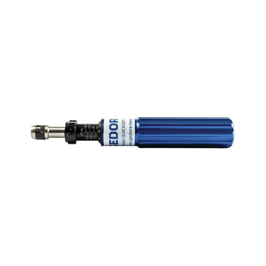 016060 Quickset Torque Screwdriver 1/4" FH IMP 20-120 Ozf.In
