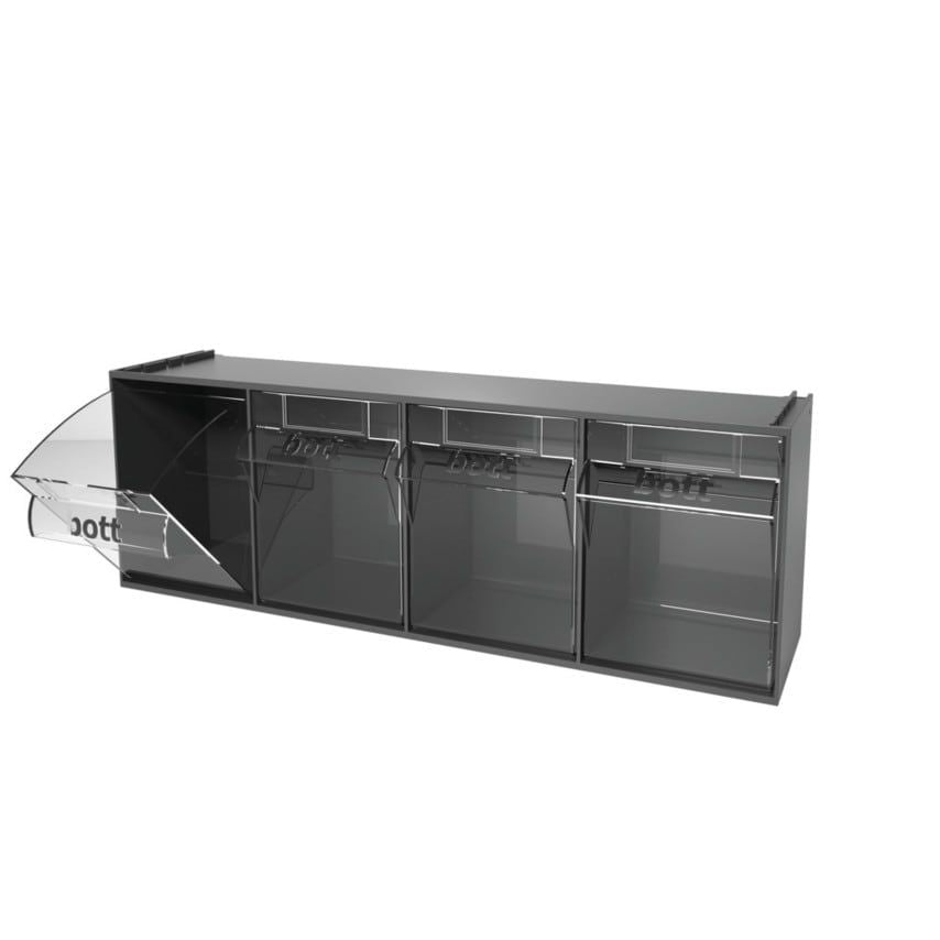 02613019 4 Compartment Tilt Box & Brackets