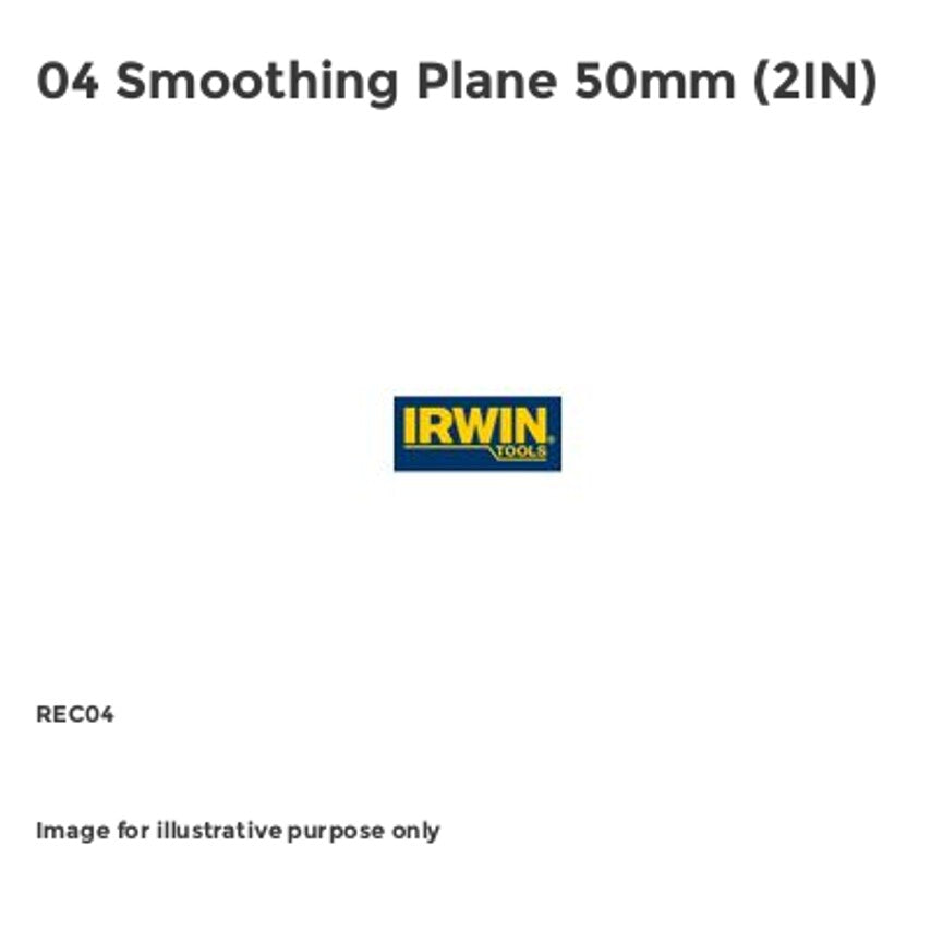 04 Smoothing Plane 50mm (2IN)