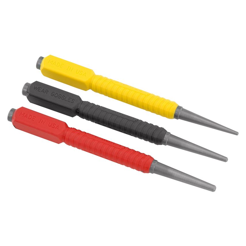 0-58-930 DynaGrip Nail Punch Set (3 Piece)