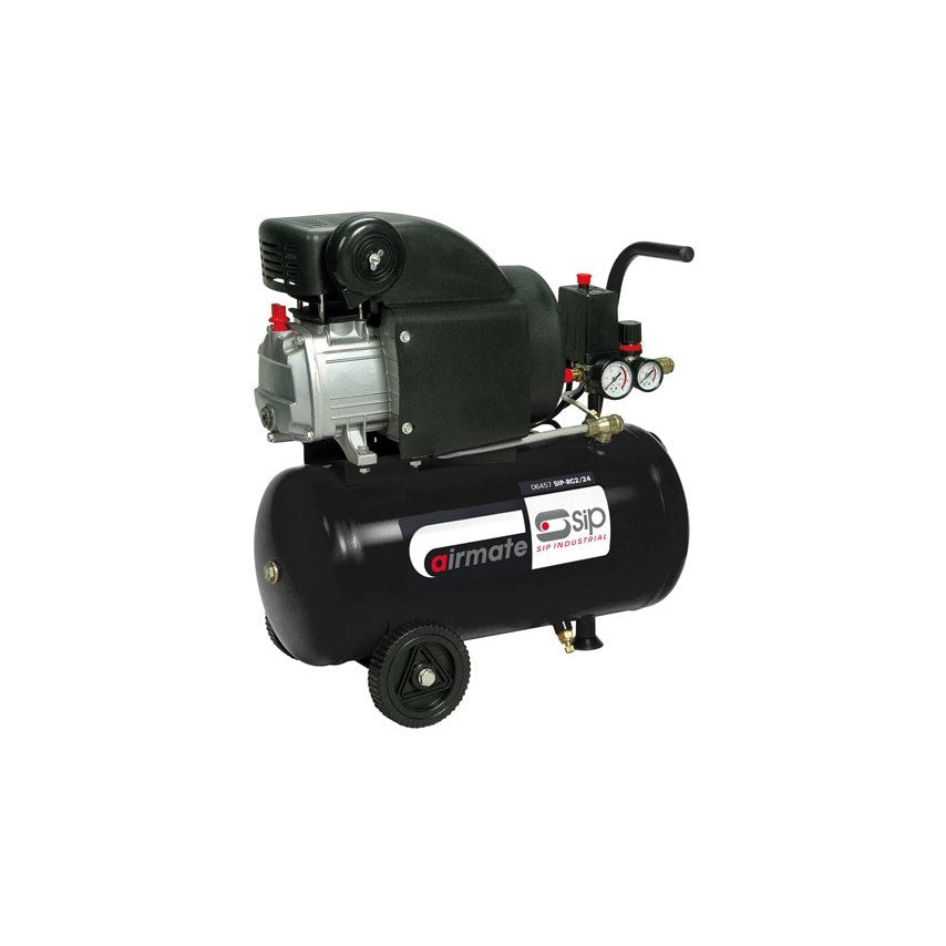 06457 RC2/24 Ferrua Line Direct Drive 24L Oil Lubricated Air Compressor 230V (13AMP)