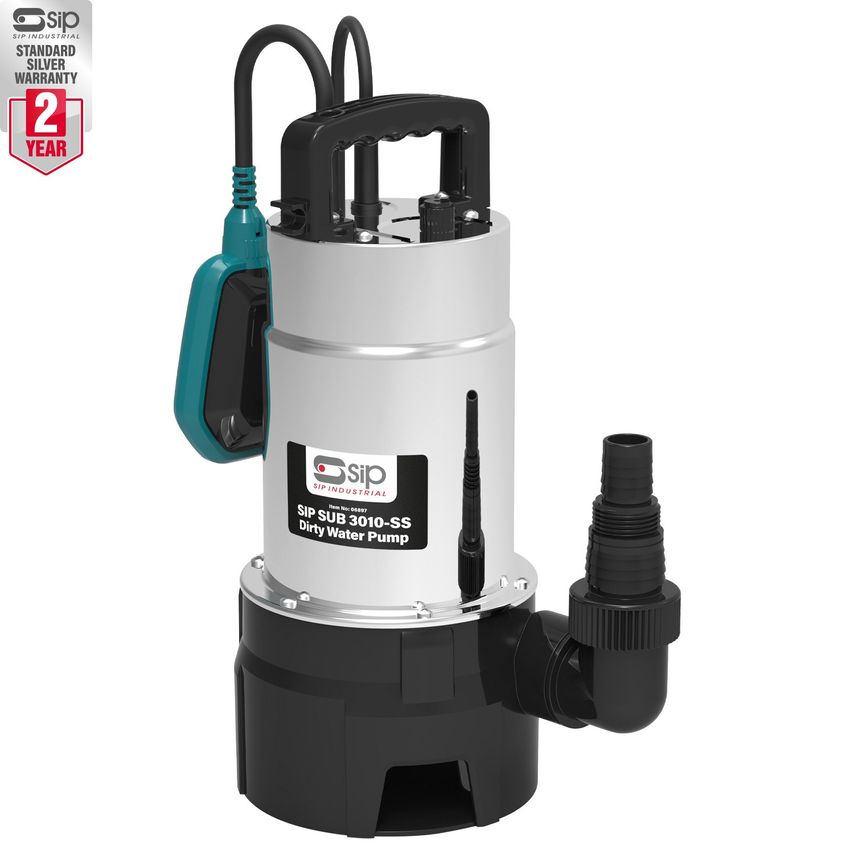 06897 Sub 3010-SS Heavy-Duty Dirty Water Pump