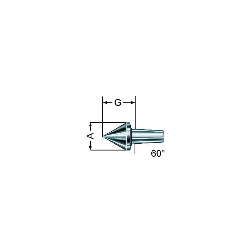 070734 614-00 4MT 60Degrees Extended Point