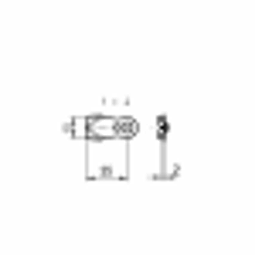 1000-005046-0000000 Cam, Steel Zinc-plated, Offset H = 0 mm, Cam H=18 L=35, Pack of 100