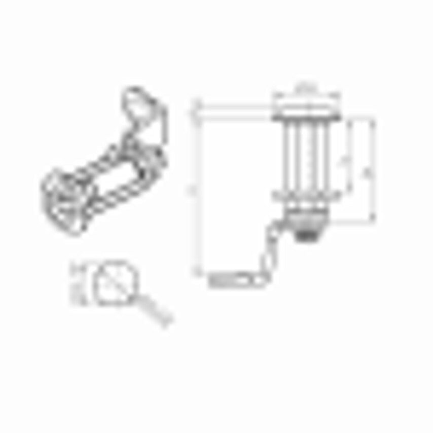 1000-U00227-0000000 Housing Black 40mm *, Pack of 100