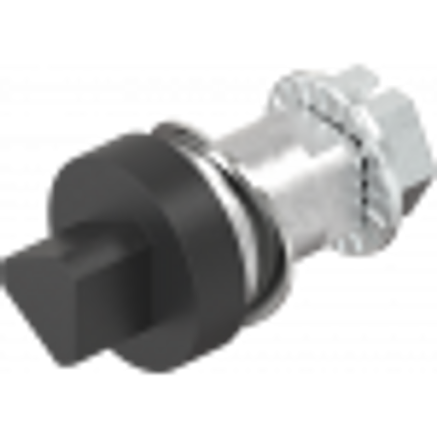 1000-U00326-0000000 Insert Black PC Tri 8mm*, Pack of 100