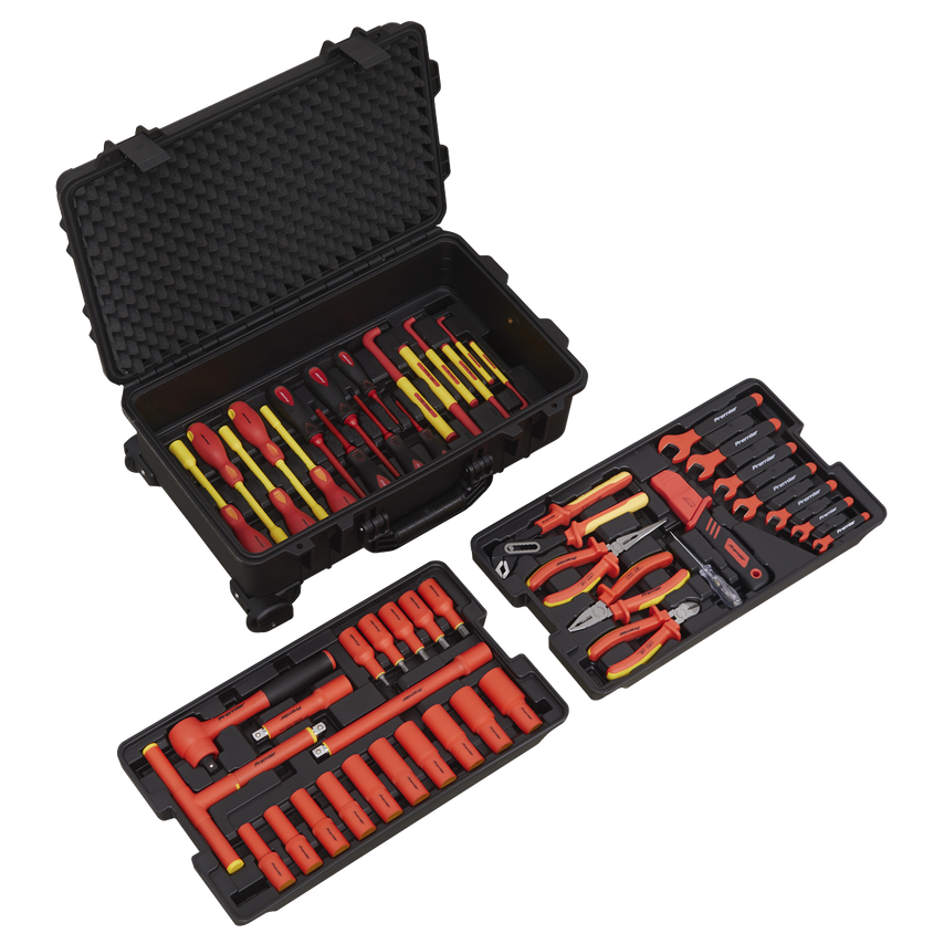1000V Insulated Tool Kit 1/2" Sq Drive 49 Piece