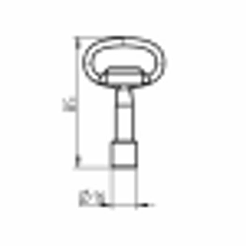 1004-000031-0000000 Key Crown Type, Pack of 100