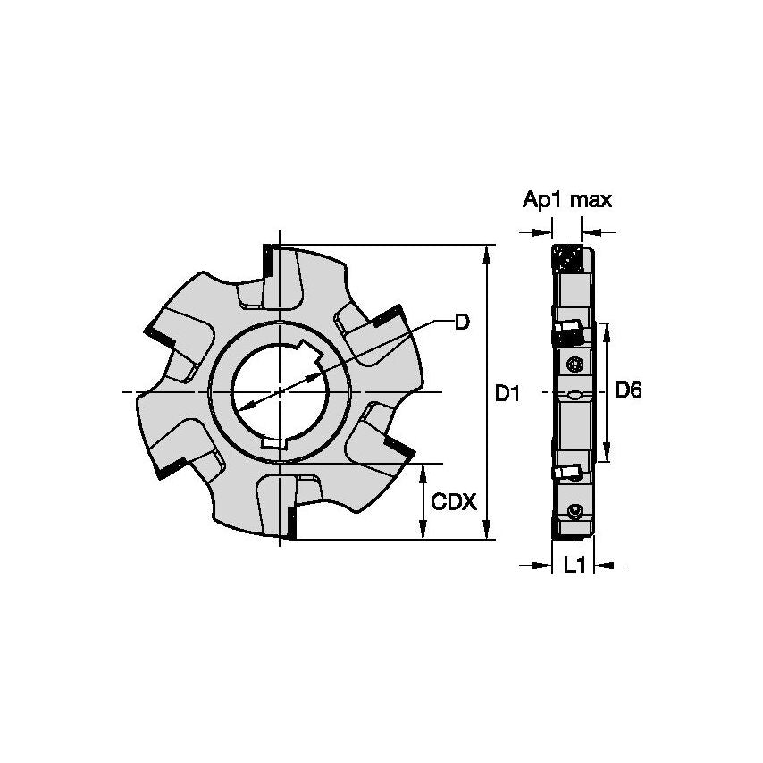 100G06LK90SP10N14K Kssm 100MM Left Hand SP10