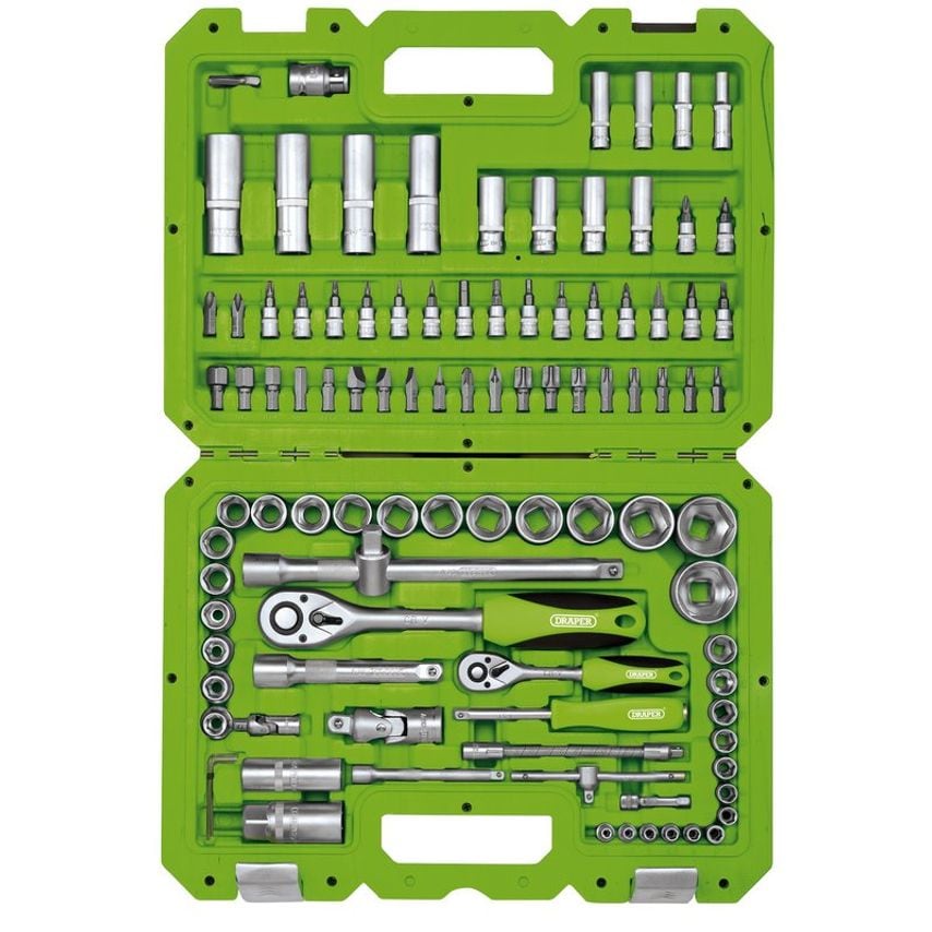 100-Piece 1/4" & 1/2" Tool Kit