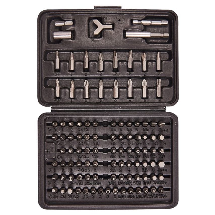 100 Piece Assorted Bit Set