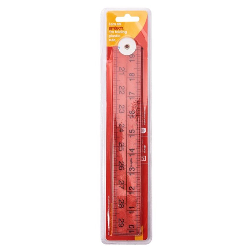 100cm Folding Plastic Rule