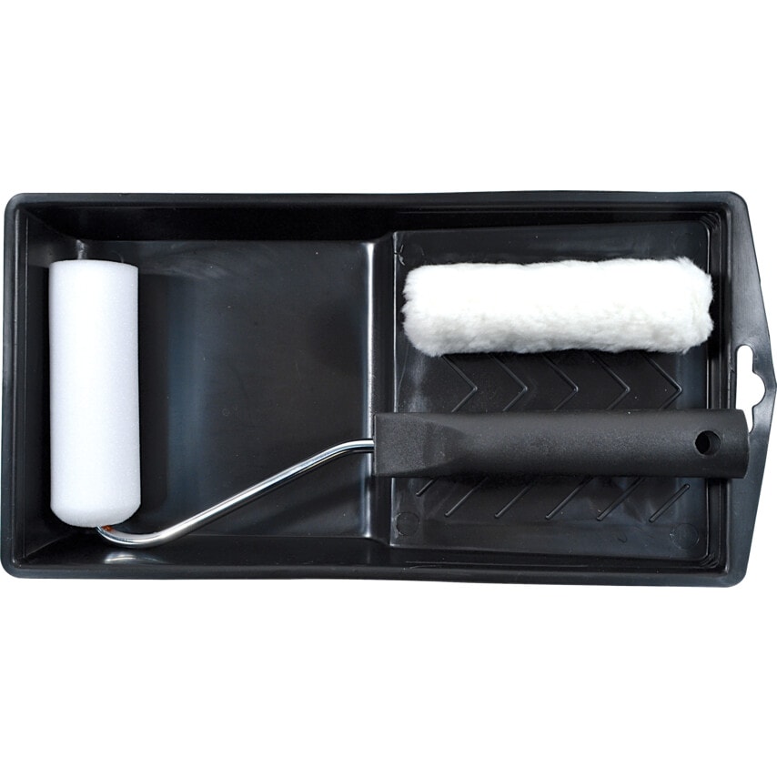 100mm/4" Mini Roller Set 4 Piece Emulsion/Gloss