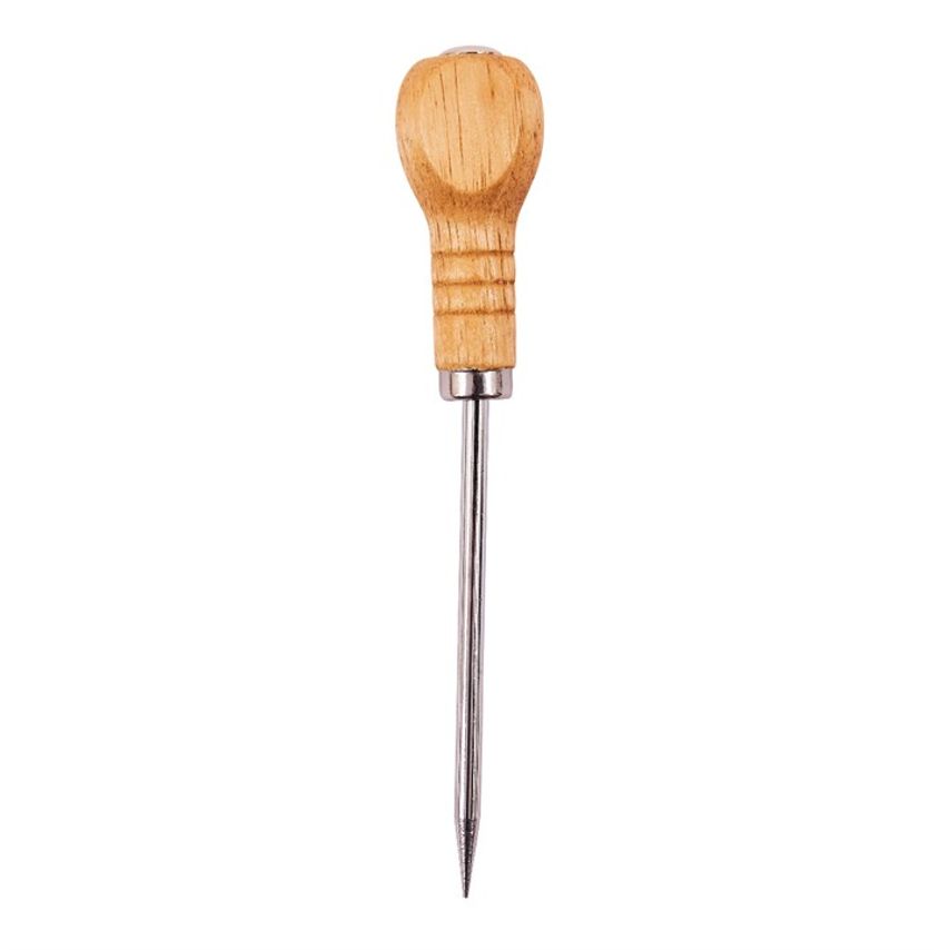 100mm (4") Bradawl with Wooden Handle