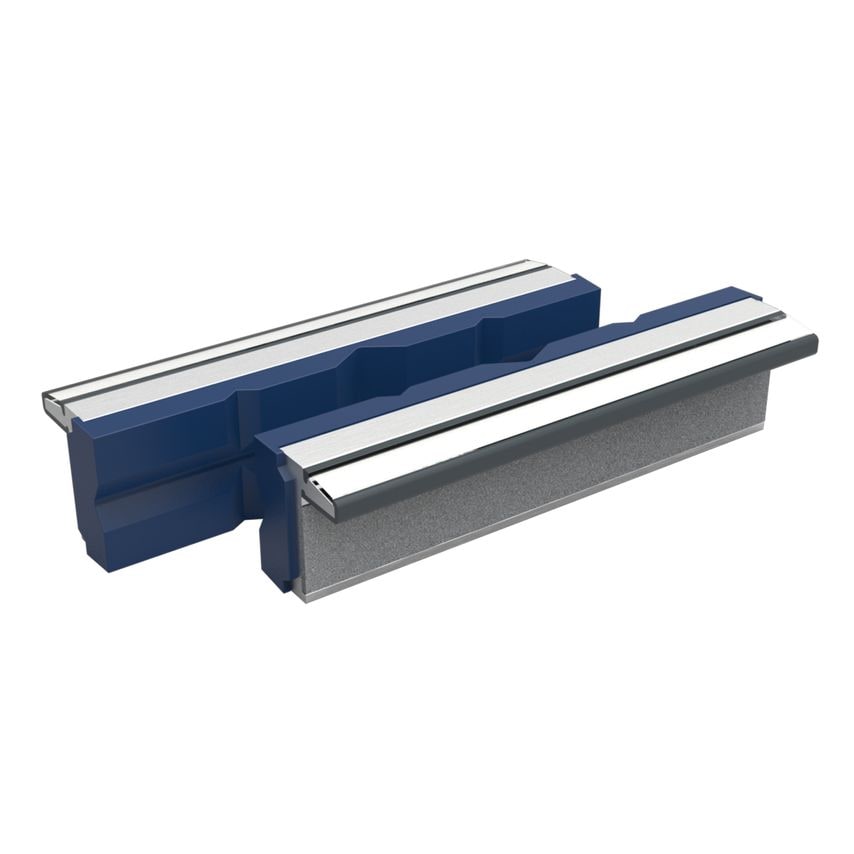 100mm Polyurethane Grooved Magnetic Jaws