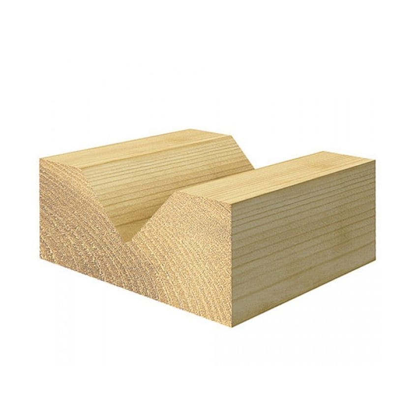 10/11 x 1/2 TCT V-Groove Chamfer 45 19.0 x 38mm TRE101112TC