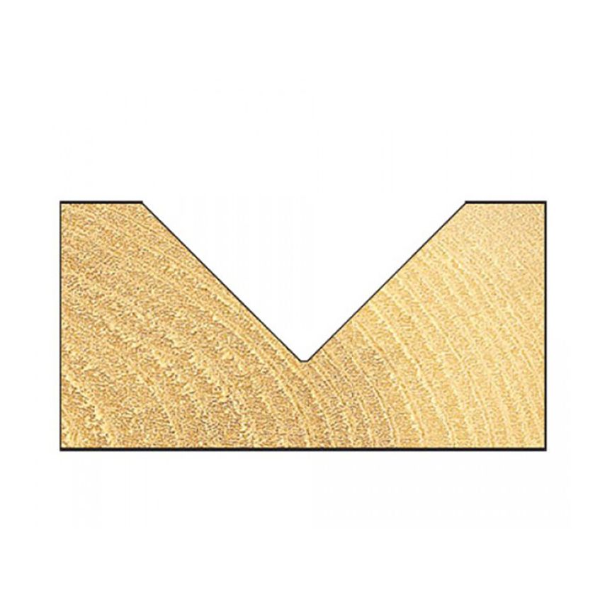 10/11 x 1/2 TCT V-Groove Chamfer 45 19.0 x 38mm TRE101112TC