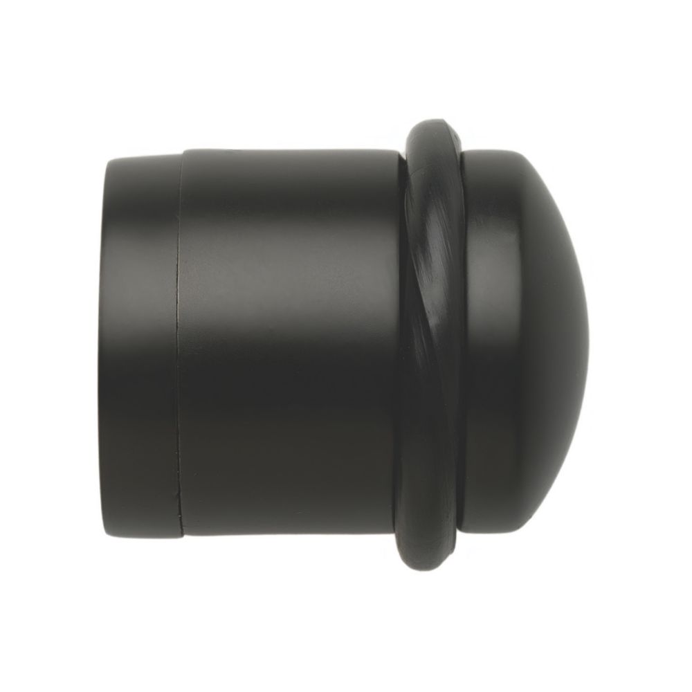 Security Solutions Cylinder Door Stop 31 x 37.5mm Matt Black