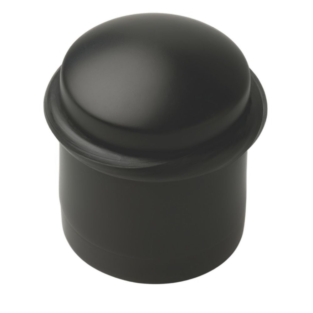 Security Solutions Cylinder Door Stop 31 x 37.5mm Matt Black