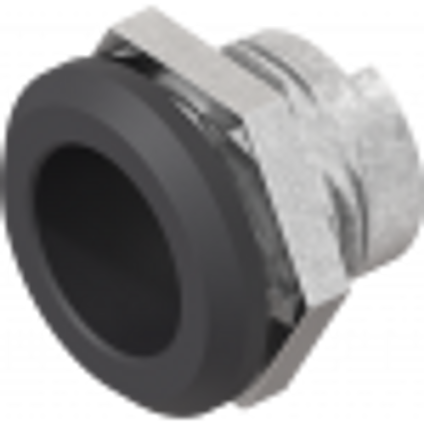 1022-U47 Housing Zinc Black Powder Coated with E/Nut, Pack of 100