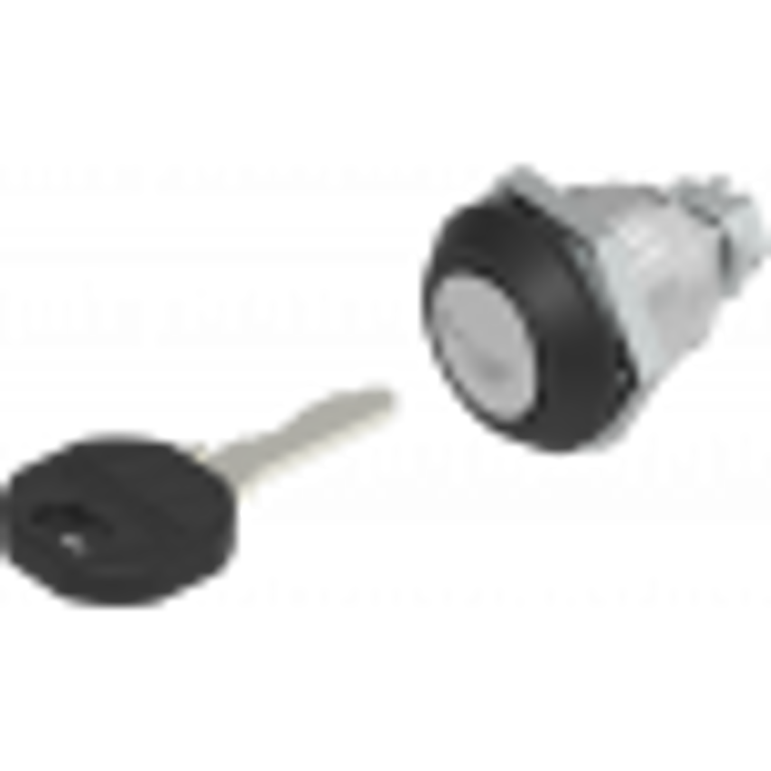 1048-U00016-0000000 Cylindrical Lock 333 28mm Black E/Nut, Pack of 100