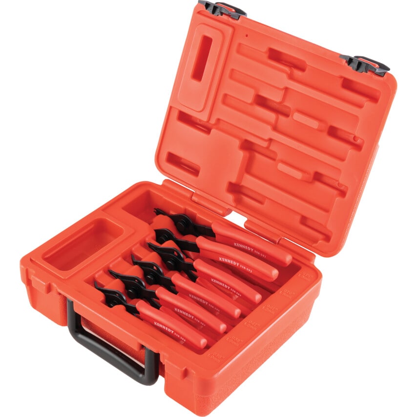 10-48mm Reversible Circlip Plier Set (6 Piece)