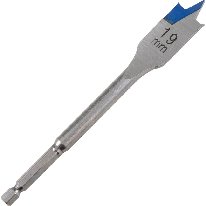 10502812 4 x 19mm Blue Groove Flat Bit
