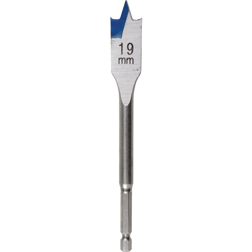10502812 4 x 19mm Blue Groove Flat Bit