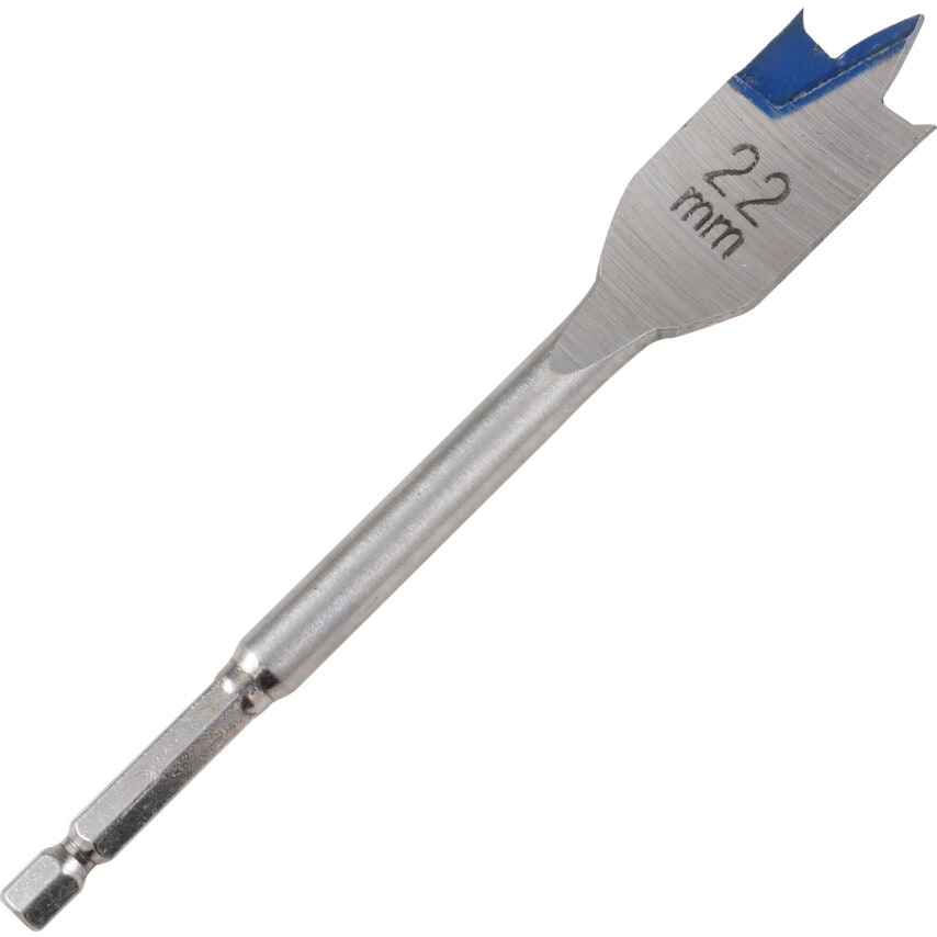 10502814 4 x 22mm Blue Groove Flat Bit
