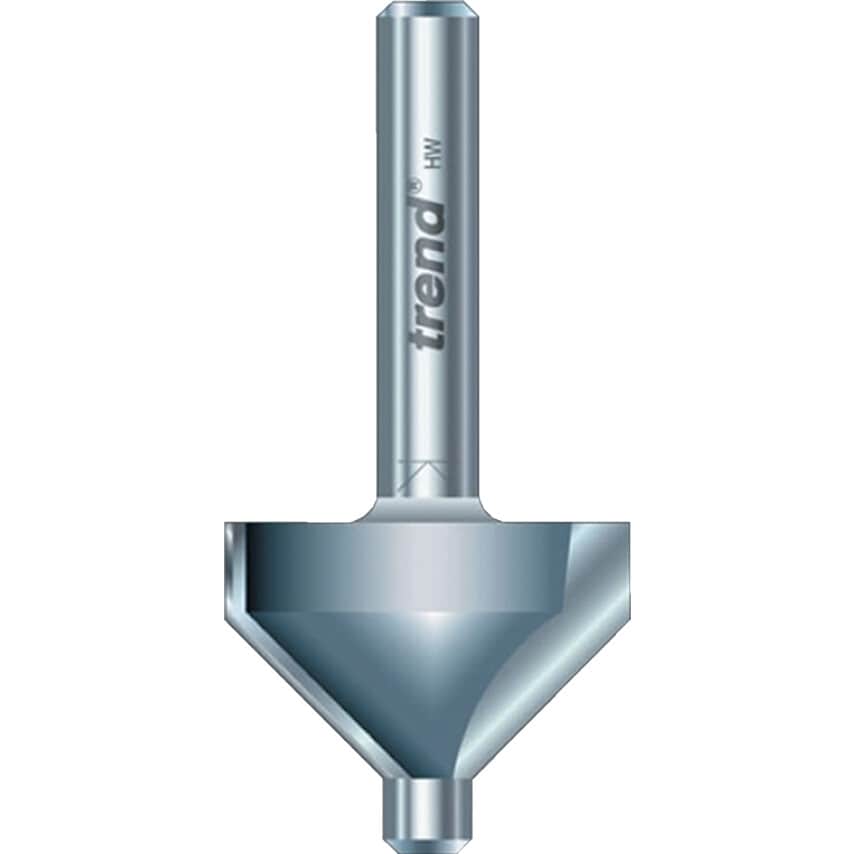 10H/1 1/4" TC Pin Guided Chamfer Bevel Cutter 45 D